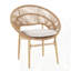 Ensemble de 2 chaises d'extérieur en osier-26088297