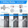 Rain Dual Shower Head 2.5 GPM GPM