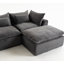 Canapé modulaire surdimensionné avec repose-pieds Cloud Couch
