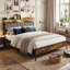 Upholstered Platform Bed-1938088460