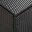 Garden Storage Box Poly Rattan 180x90x70 cm