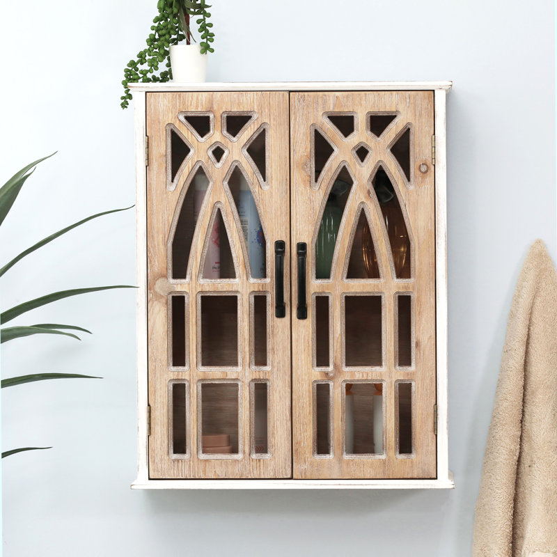 Armoire de salle de bain murale l 18,9 po x H 23,6 po x P 8,27 po Sowder