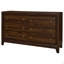 Commode 6 tiroirs Noyer