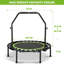 Wekli ft Round Fitness Trampoline with Handlebar