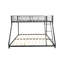 Metal Twin Over Full Bunk Bed