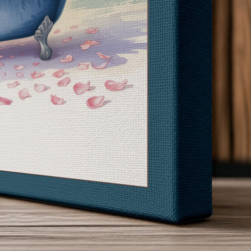 Print, 36x24 - 91.4 x 61.0 cm, Teal Border