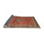 Tapis traditionnel rouge / bleu marine Franka-1387276080