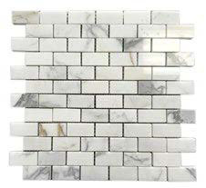 Calacatta Marble Mosaic Wall & Floor Tile