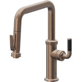 Descanso Kitchen Pull-Down Kitchen Faucet with Squeeze Sprayer - Quad Spout