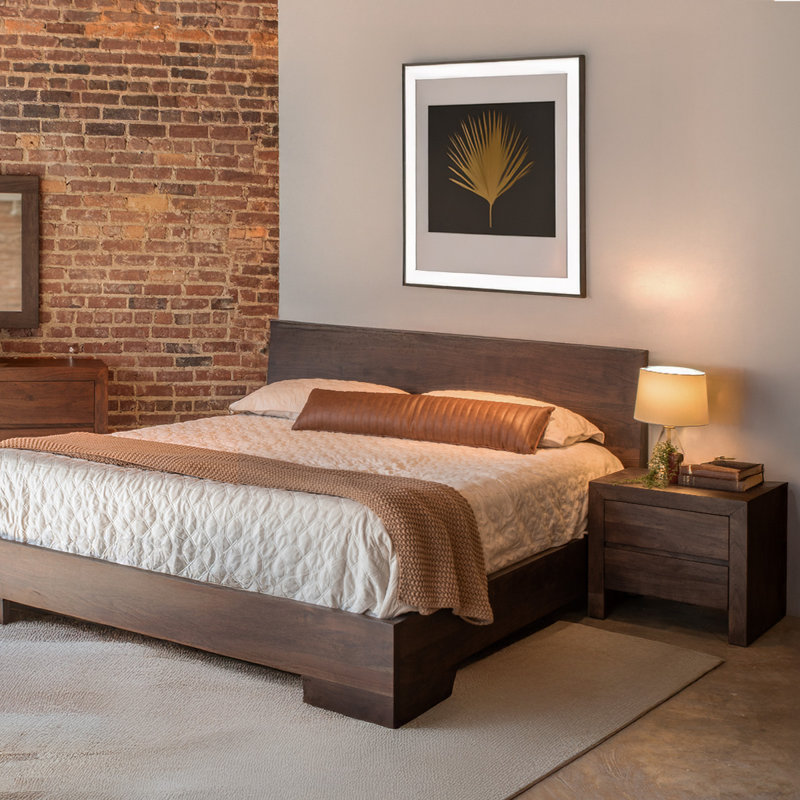 Acadia Bed In Coffee Bean, Queen