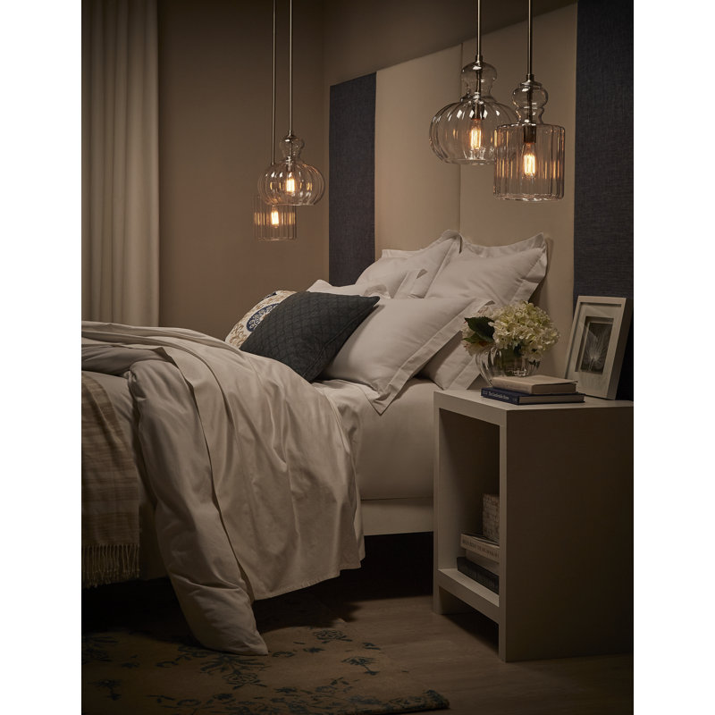 Cambree 1 - Light Brushed Nickel Single Pendant