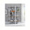 Libby Chrome Finish Bookshelf