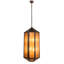 Luminaire suspendu géométrique 8 lumières
