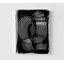 «Henri III» par Urban Road, impression de peinture de lignes abstraites blanches, art abstrait de grandes lignes abstraites, art mural ligne blanche, décor abstrait noir