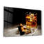 Élégante peinture murale en verre trempé de 13,8 po x 21,7 po | 100% verre trempé, épaisseur: 0,16 pouce | Imprimé UV pour des couleurs éclatantes | Parfait pour la décoration intérieure, le salon et les espaces de bureau-580619259