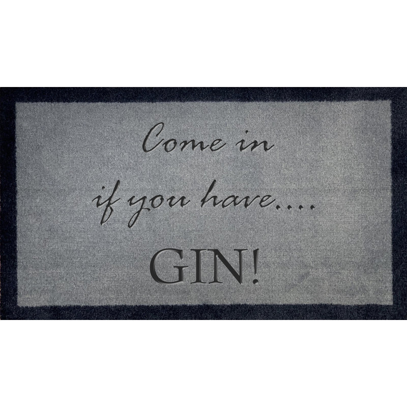 Shuman Non-Slip Indoor Doormat