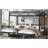 Twin over Twin & Twin Bunk Beds for 3, Twin XL over Twin & Twin Bunk Bed Metal Triple Bunk Bed, Black