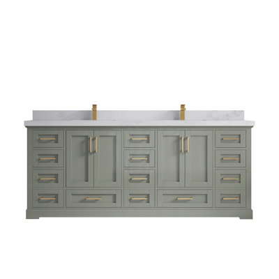 Ensemble de meuble-lavabo double 84 po Esin