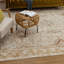 Tapis intérieur crème en polyester Windermere Karastan Raven Glass-1853852632