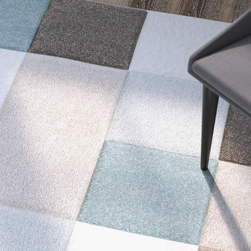 Mott Street Geometric Indoor Rug, Runner 2'7" x 7'6"