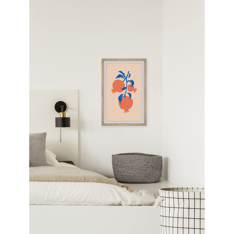 «Ripe Persimmon», reproduction encadrée, L 8 po x H 12 po