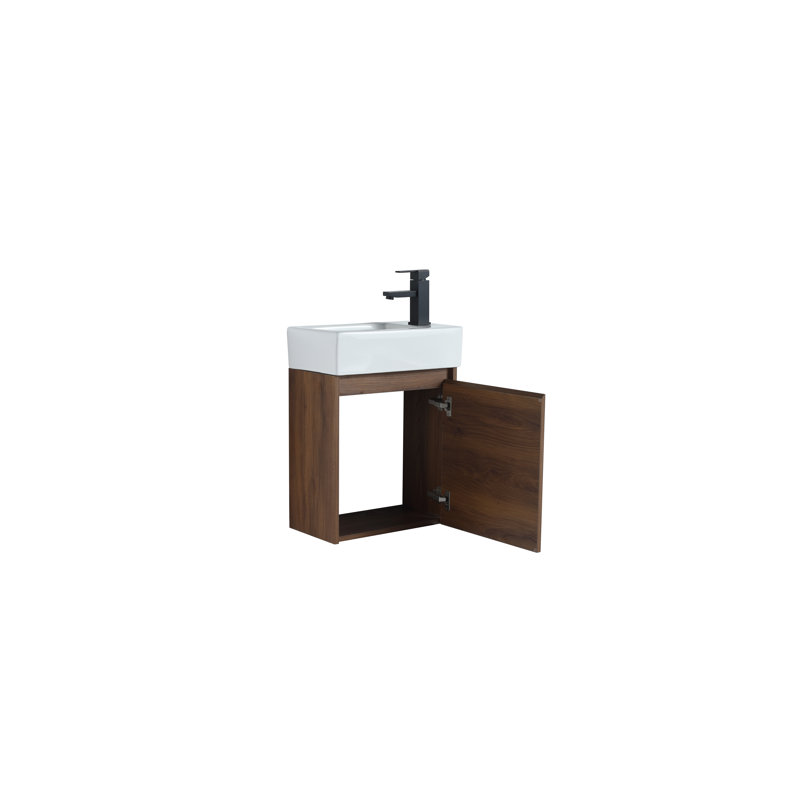 Ensemble de meuble-lavabo simple 18 po avec plateau Vonterry