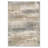 Lucchesi Aura Modern Abstract Machine Washable Brown / Grey / Beige Indoor Area Rug with Non-Slip Backing-1569260958