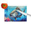 Bluefin Tuna Glass Cutting Board Large