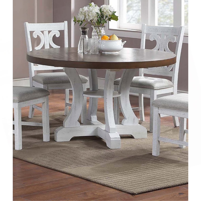 Table de salle à manger blanche 1pc