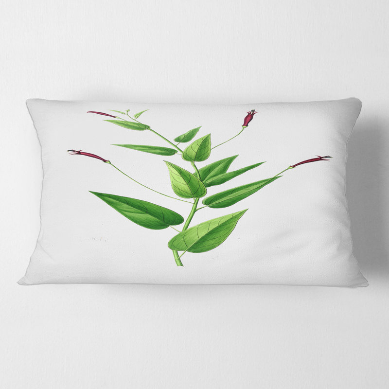 Floral Throw Pillow