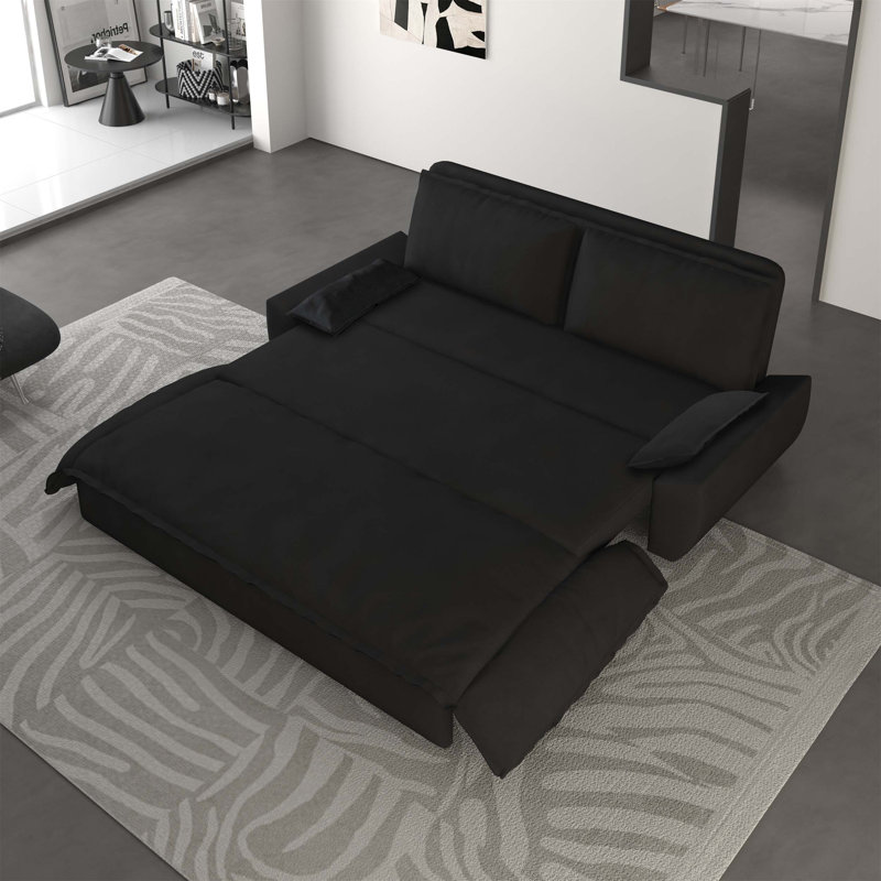 Petit petit canapé moderne en tissu chenille de style Mid-Century à 2 places pour un espace de vie confortable