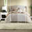 Luxury 10pc Cal King Polyester Bedding Sets, Jacquard Modern Home