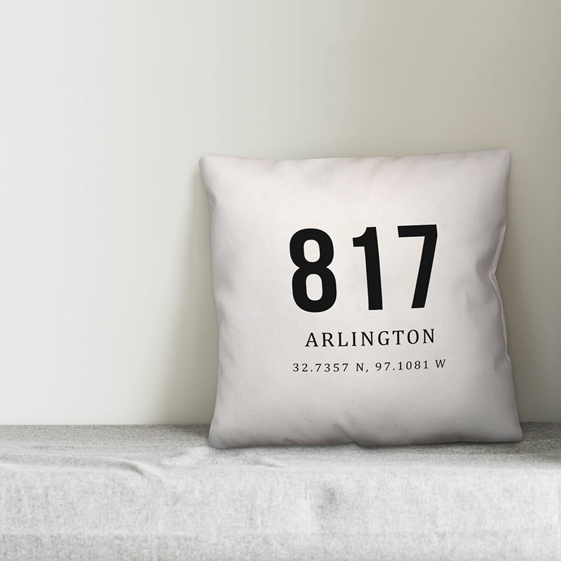 Outdoor Reversible Throw Pillow