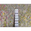 Tapis unique nouvel âge 8 pi x 10 pi Jodiann en bleu / jaune / rose / gris