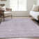 Premium Machine Washable Prisco Lilac Rug