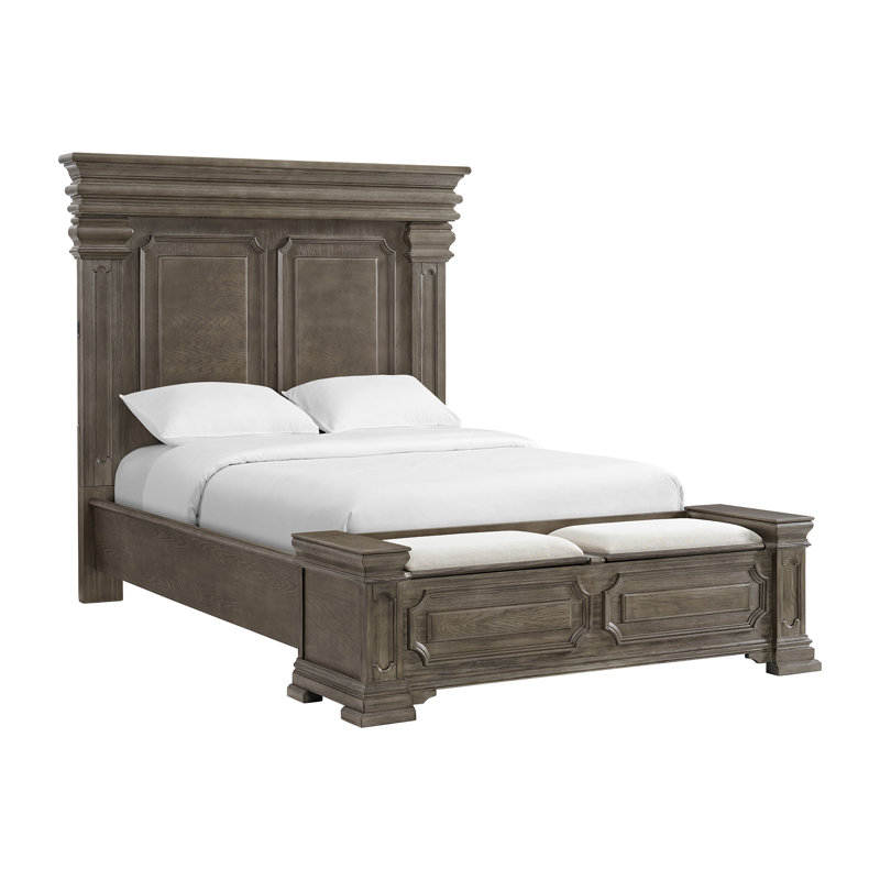 One Allium Way® Aikeem Queen Storage Bed In Grey