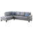 Faux cuir gris