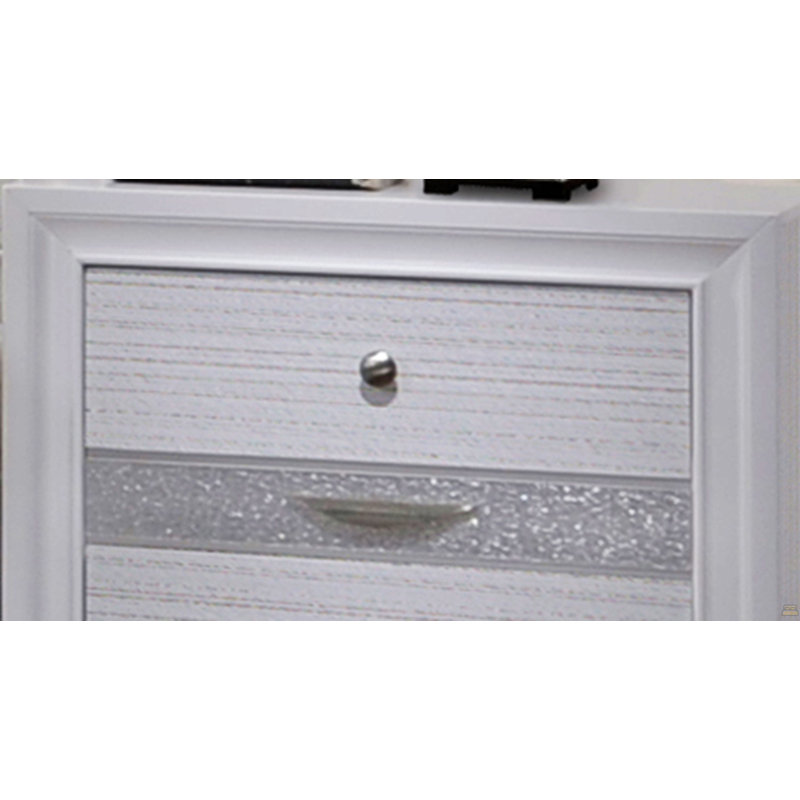 2 Drawer Nightstand Made With Wood
