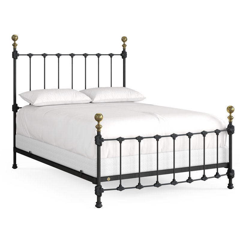151 Palatial Bed | Complete Standard, Gunmetal, Queen