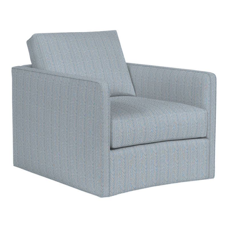 Chaise pivotante Wynne, Perigold Posh Sky