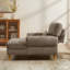 Chaise longue rembourrée avec dossier réglable Jazier-1975214651