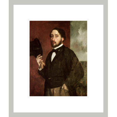 Autoportrait par Edgar Degas - Impression sur toile