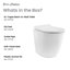 Cuvette de toilette allongée St. Tropez-61836542