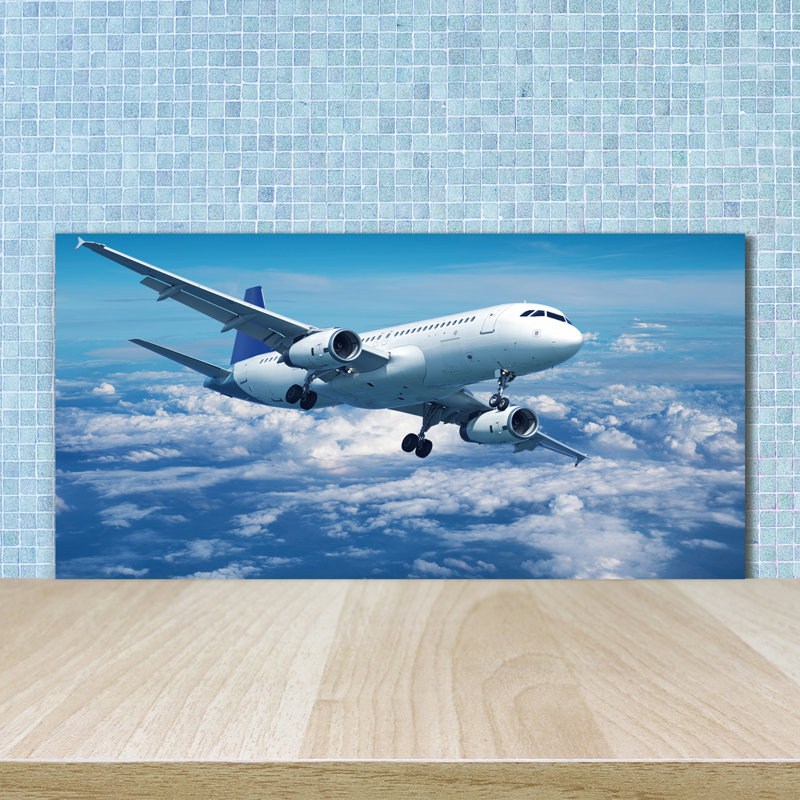 Linley 50cm W x 100cm L Glass Peel and Stick Panel