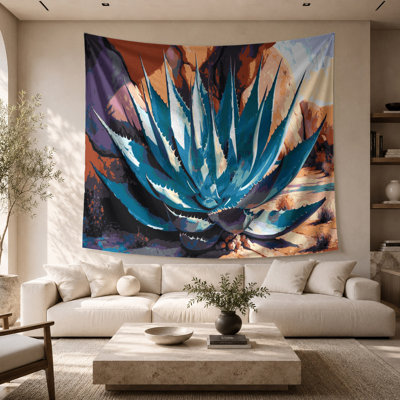 Southwestern Plants Agave Plant 148 Wall Tapestry