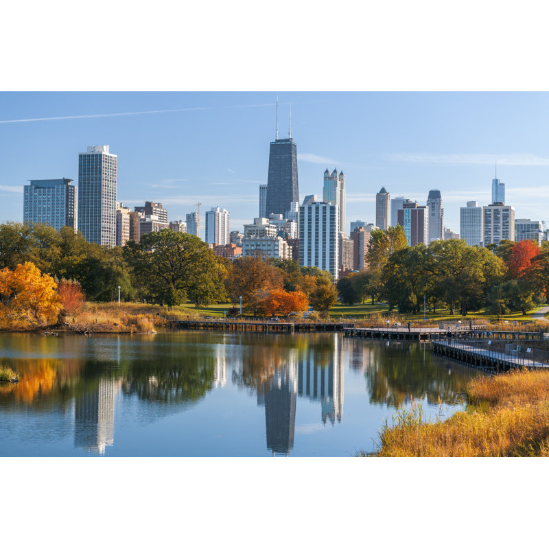 Chicago - Wrapped Canvas Print, 61cm H x 91cm W x 3.8cm D