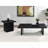 Caroline Black Rectangular Engineered Laminate Coffee Table