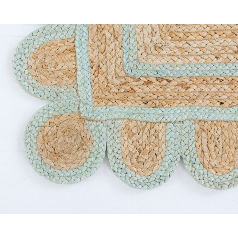 Hand Braided Jute / Sisal Area Rug, Runner 3' x 10'
