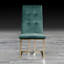 Chaise d'appoint en velours Denholme-1285080381-1285080382