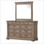 Commode patinée avec miroir